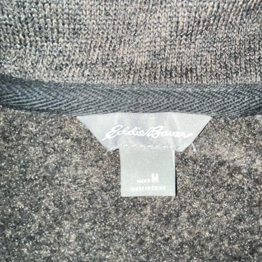 Eddie Bauer Charcoal Knit Sweater​​​ - Picture 4 of 5